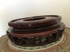 SOCLE SUPPORT BOIS CLOISONNE