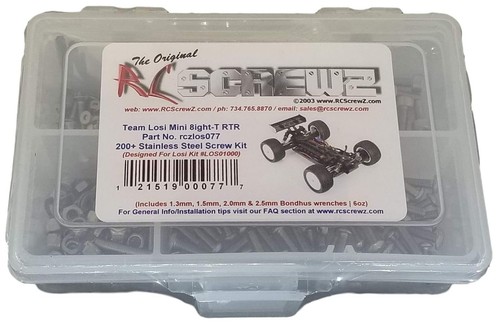 Rcscrewz losi mini - mini, 8ight-t