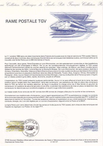 Document philatélique 1er