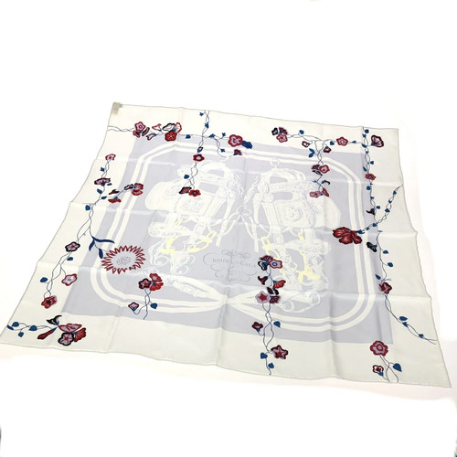 Hermes carre90 brides fleuries - hermes,