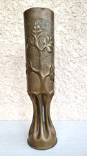 vase douille obus 75, travail