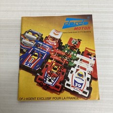 Catalogue ancien voiture circuit mini bolide Darda Motor époque majorette jetcar