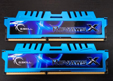 2x8GO RAM DDR3 2400 G.Skill F3-2400C11D-16GXM RipjawsX PC3-19200 16Go 2400 MHz