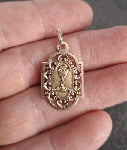 Ancien pendentif argent - ancien,