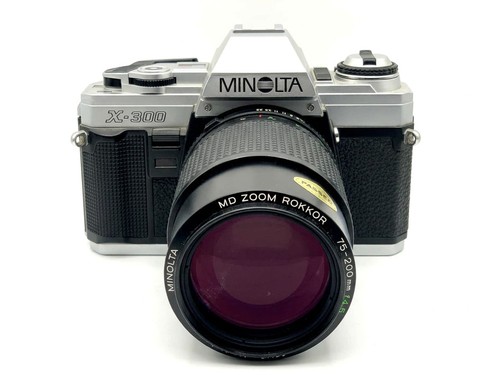 Minolta 300 kit argent - x-300,