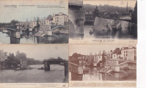 Lot old postcards war - old,
