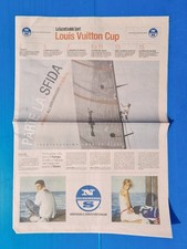 Gazzetta Dello Sport Spéciale Louis Vuitton Cup 2007 Alinghi Valencia