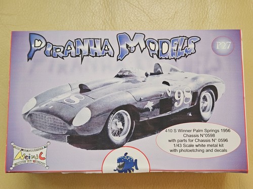 Kit white metal piranha - kit,