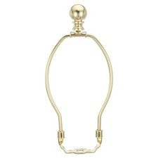 7 Pouce Lampe Harpe Trousse Épi Faîtage, 1 Set Détachable Abat-jour Support Doré