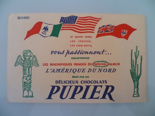 Buvard publicitaire ancien - buvard, /