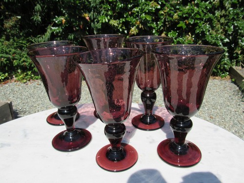 Grands verre bullé coupe - verre, ou