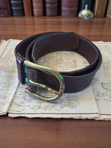 Ceinture homme vintage cuir - homme, en