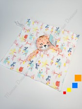 Doudou Plat Léopard/Tigre Orange Bleu Zèbre Eléphant Inextenso In Extenso Auchan