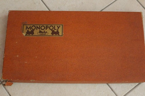 Jeu vintage monopoly edition - vintage,