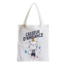 Sac en Tissu Chat Casseur