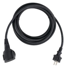Rallonge Electrique Cable Extérieur 5m Câble de Extension IP44 Schuko Jardin 16A