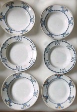 6 Assiettes Anciennes St Amand