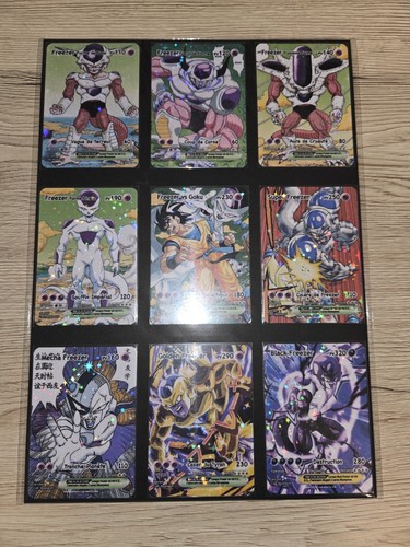 Cartes dragon ball - cartes, z