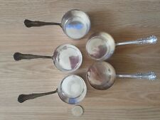 5 Mini Casseroles Metal Argentees