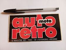 ancien petit autocollant  du