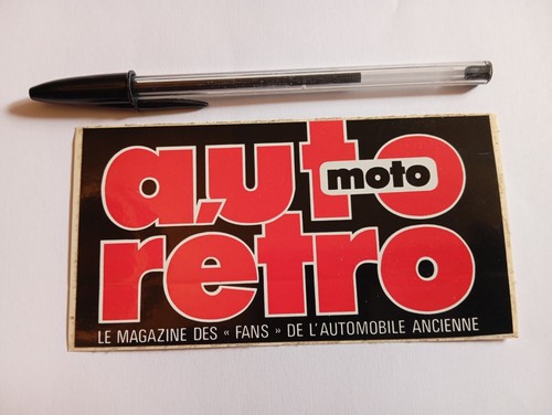 Ancien petit autocollant - ancien,