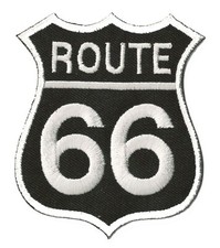 Patche écusson Route noir