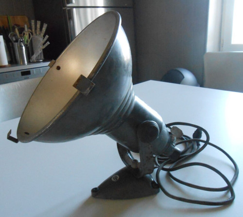 Ancienne lampe atelier spot - ancienne,