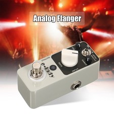 MOOER E-lady Analog Flanger Guitar Effect Pedal 2 Modes True Bypass Full Metal