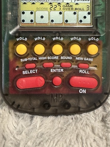1995 yahtzee electronic - yahtzee,
