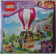 LEGO FRIENDS 41097 - MONTGOLFIERE D'HEARTLAKE - SET COMPLET AVEC BOITE ET NOTICE