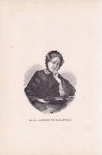 Portrait XIXe Thérèse Anaïs