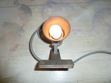Belle lampe a pince allemande vintage, années 40-50,déco industrielle, design!!!
