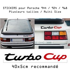 Sticker porsche turbo cup - turbo,