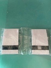 Legrand Sagane Silex doigt double à voyant (blanc moucheté) 85706 ou 857 06