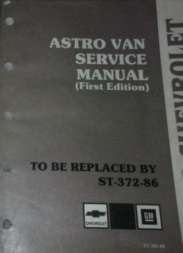 1986 chevy astro - astro, van