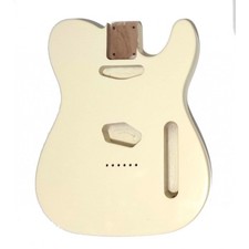 Corps en frêne 2 pièces style Telecaster Vintage White