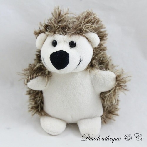 Mini peluche hérisson beige