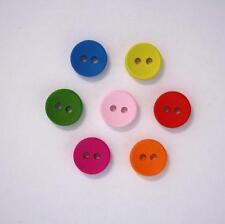 Boutons en Bois  Multicolore