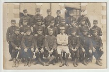 carte photo 146 RI képi 1884 pattes de col jonquille 1915