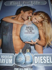 AFFICHE POSTER GEANT  DIESEL " FUEL FOR LIFE "  2011     180x120  TBE  NON PLIEE