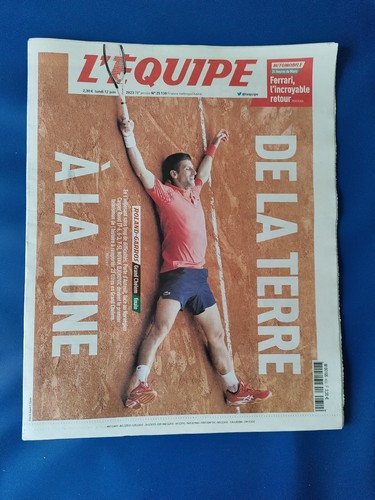 Novak djokovic equipe 12 - djokovic, l'equipe