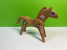 PLAYMOBIL – Ancien cheval beige indien / Old horse / 3396 3733