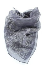 OWA Foulard Dames Châle gris