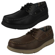 Mocassins En Cuir Style Bateau