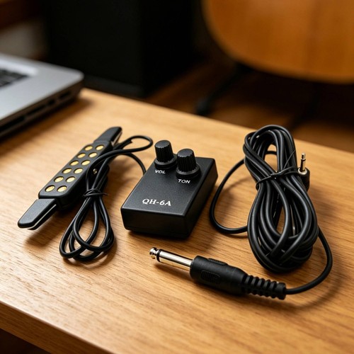 Micro rosace guitare - micro,