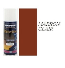 NETTOYANT RECOLORE DAIM NUBUCK MARRON CLAIR RENOVETINE SAPHIR