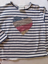 polo rayé de Zara 12/18mois