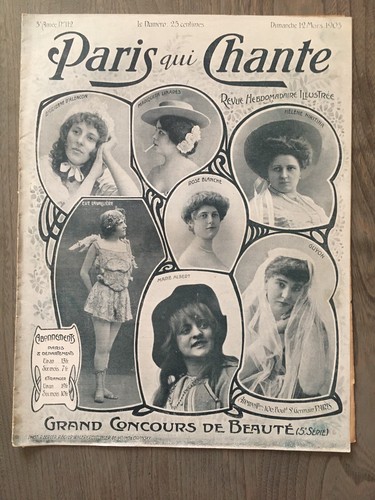 Paris qui chante revue - paris, chante,