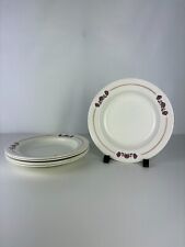 Ancien Service 5 Assiette Creuses Graziella en Terre de Fer Charbonnier Salins