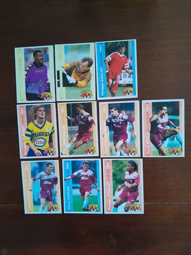 Lot cartes panini metz - cartes,